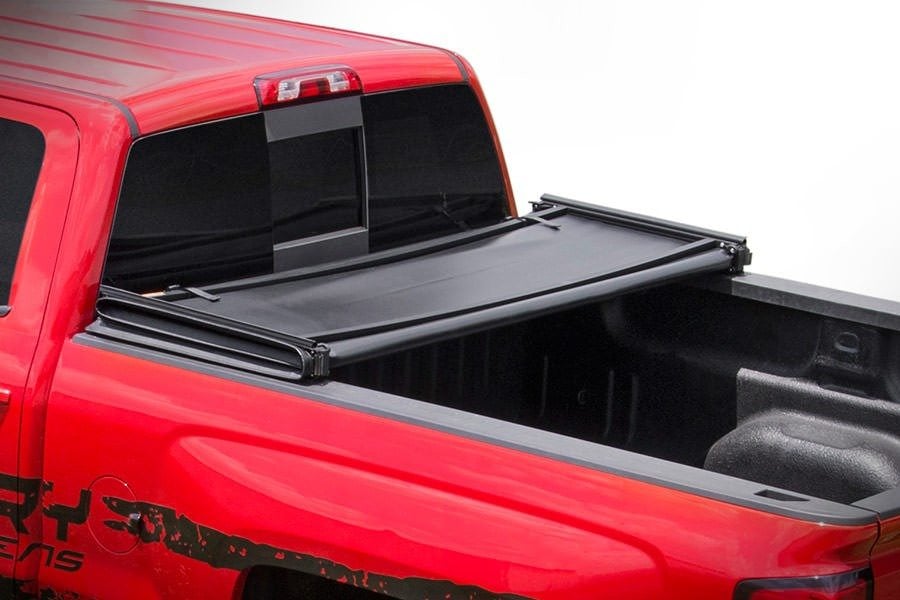 Soft Tri-Fold Bed Cover | 6'7" Bed | Chevy/GMC 1500 (00-06 & Classic) by Rough Country