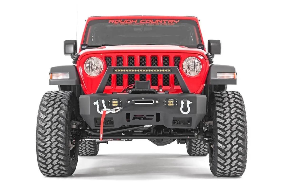 3.5 Inch Lift Kit | Adj Lower | FR D/S | Jeep Wrangler JL 4WD (2018-2023) by Rough Country