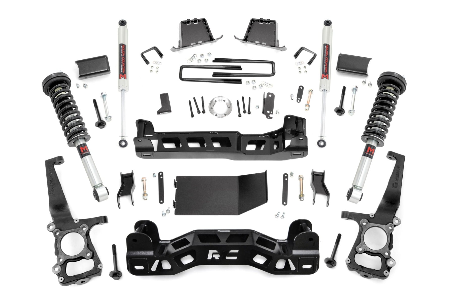 6 Inch Lift Kit | M1 Struts/M1 | Ford F-150 4WD (2009-2010) by Rough Country