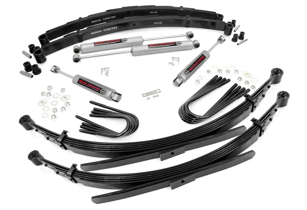 2 Inch Lift Kit | 52 Inch RR Springs | Chevy Half-Ton Suburban/K5 Blazer (88-91) by Rough Country