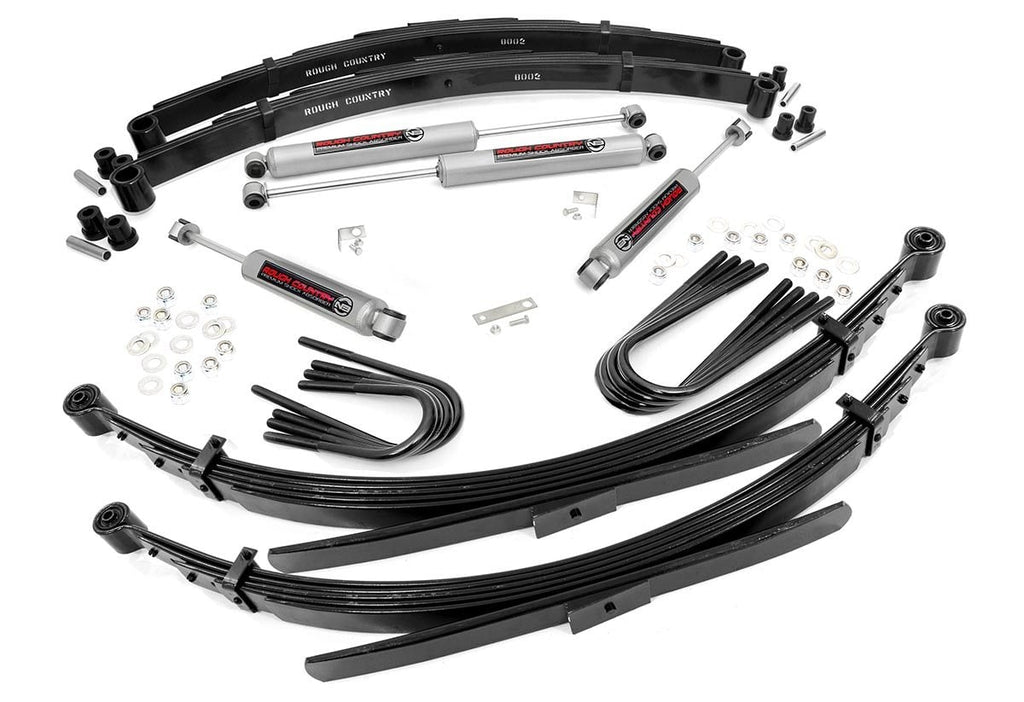 2 Inch Lift Kit | 52 Inch RR Springs | Chevy Half-Ton Suburban/K5 Blazer (88-91) by Rough Country