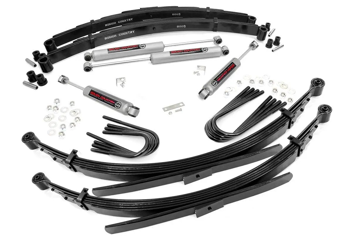2 Inch Lift Kit | 52 Inch RR Springs | Chevy Half-Ton Suburban/K5 Blazer (88-91) by Rough Country