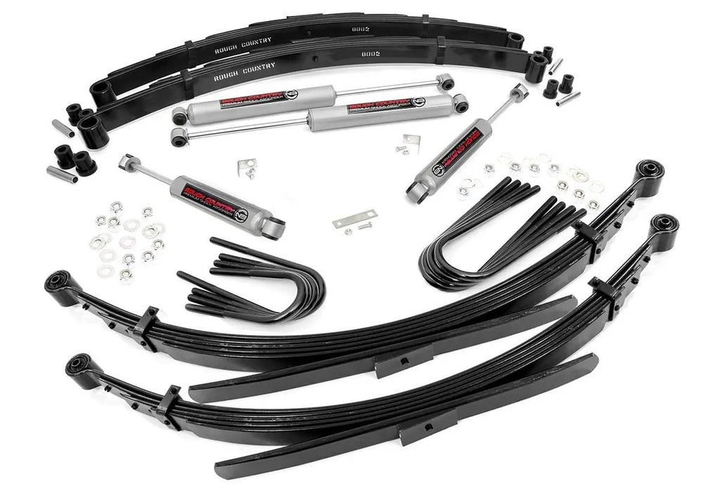 2 Inch Lift Kit | 52 Inch RR Springs | Chevy Half-Ton Suburban/K5 Blazer (88-91) by Rough Country