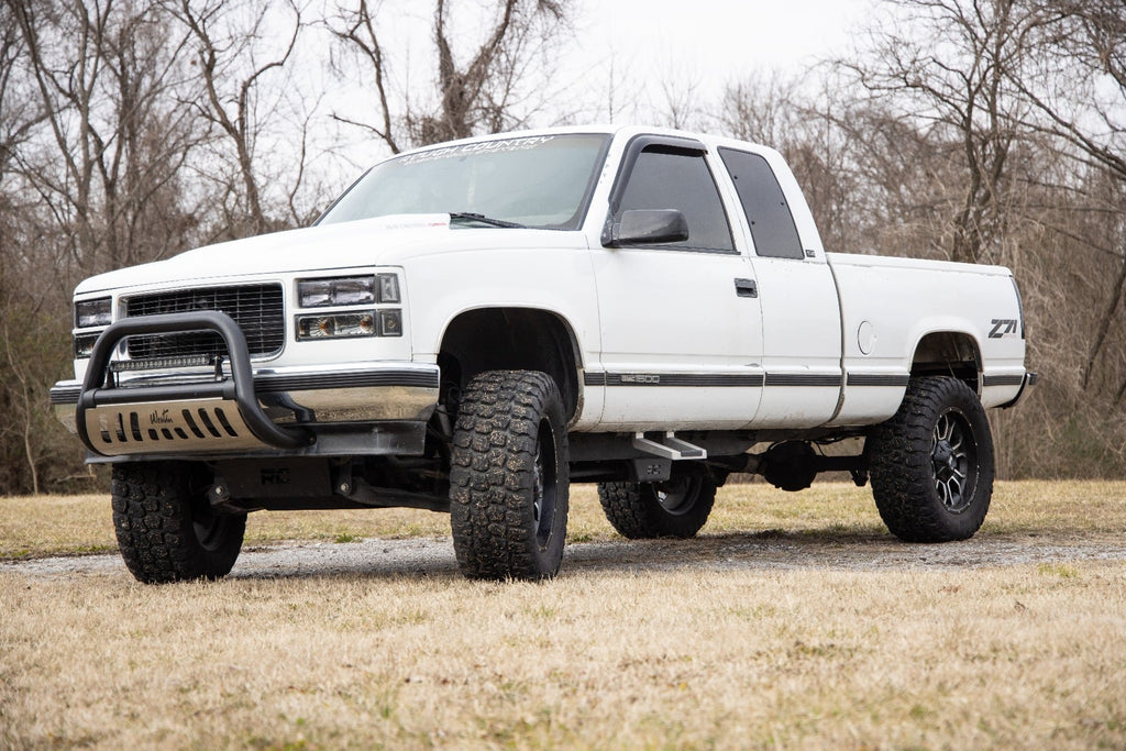Single Hoop Step | Universal | Alum | Pair | Multiple Makes & Models (Chevy/Ford/GMC/Ram) by Rough Country