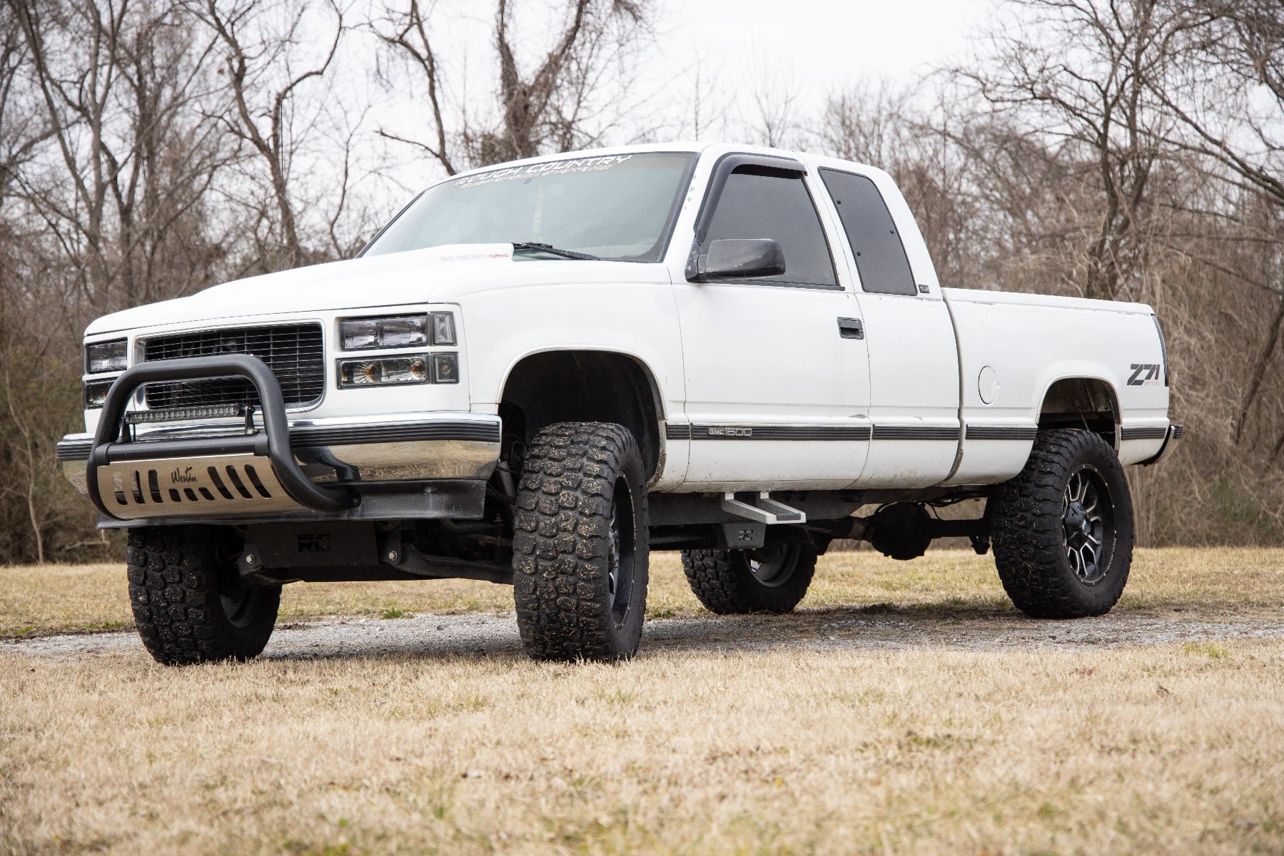 Single Hoop Step | Universal | Alum | Pair | Multiple Makes & Models (Chevy/Ford/GMC/Ram) by Rough Country
