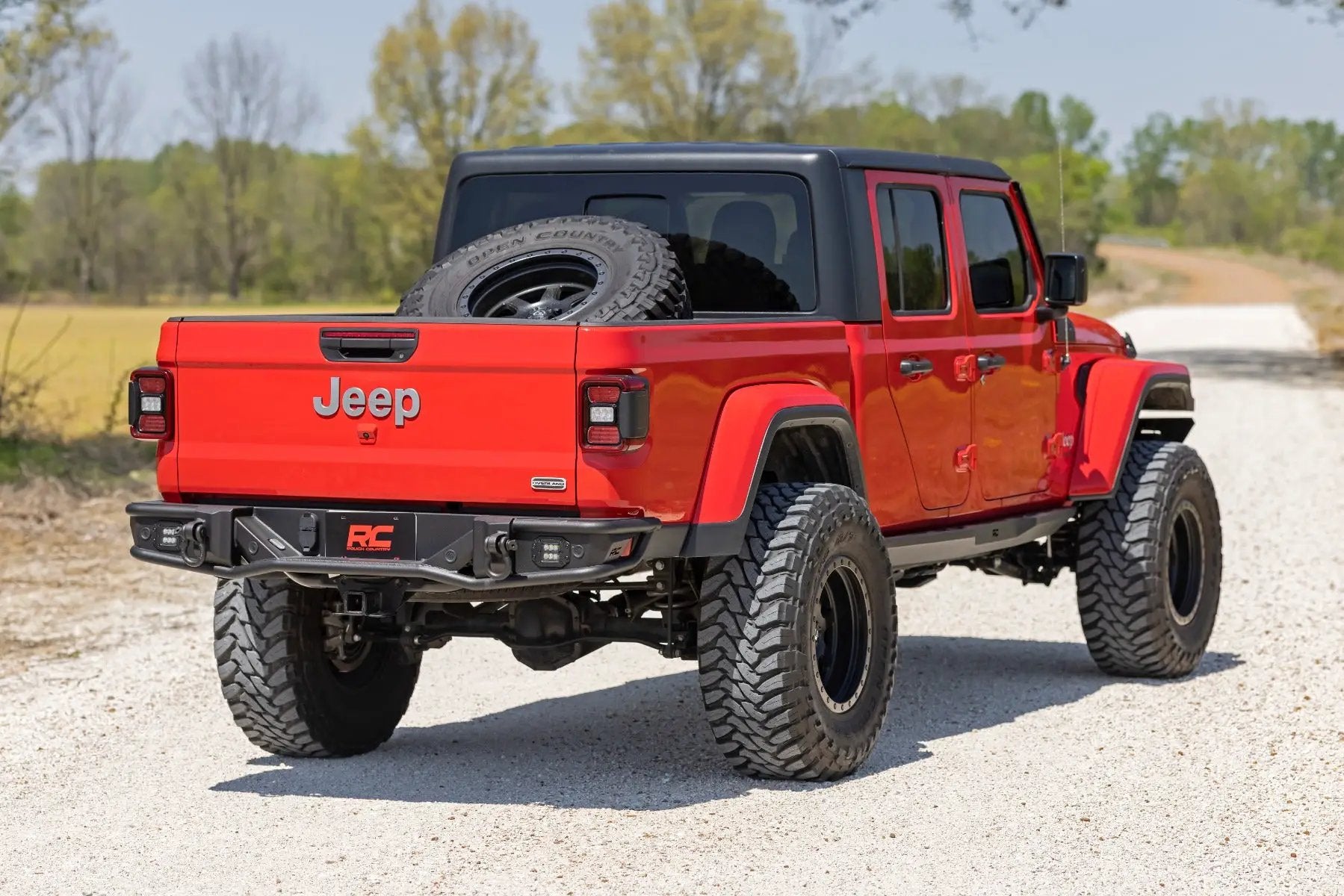 Rear Bumper | Tubular | Jeep Gladiator JT 4WD (2020-2026) by Rough Country