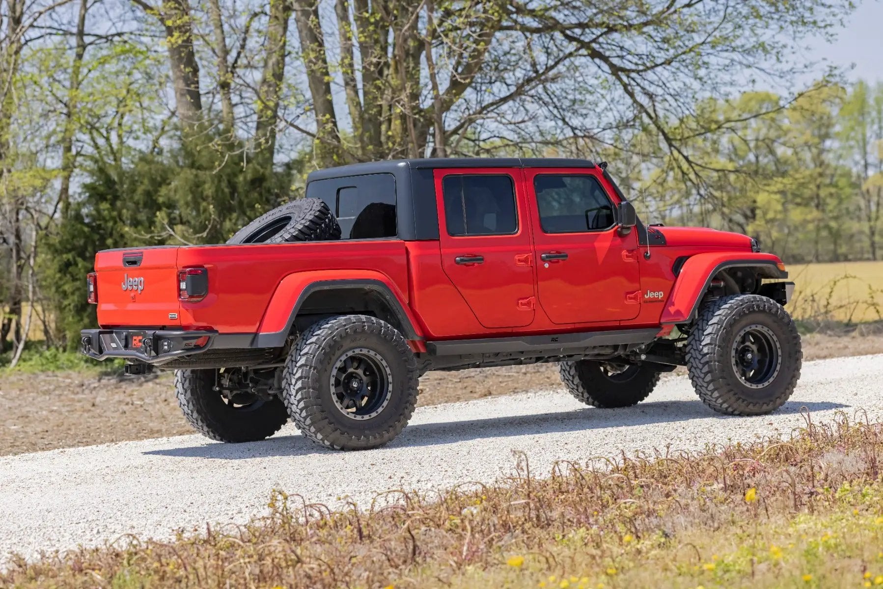 Rear Bumper | Tubular | Jeep Gladiator JT 4WD (2020-2026) by Rough Country