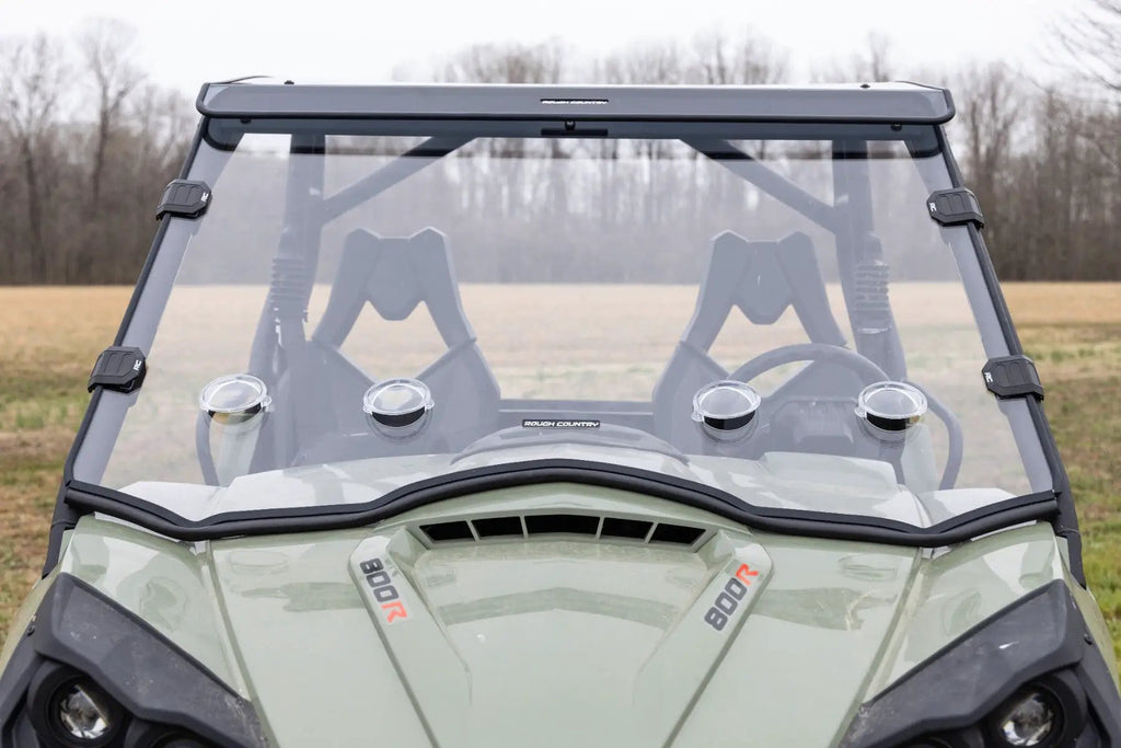 Vented Full Windshield | Scratch Resistant | Can-Am Commander Max 1000 by Rough Country