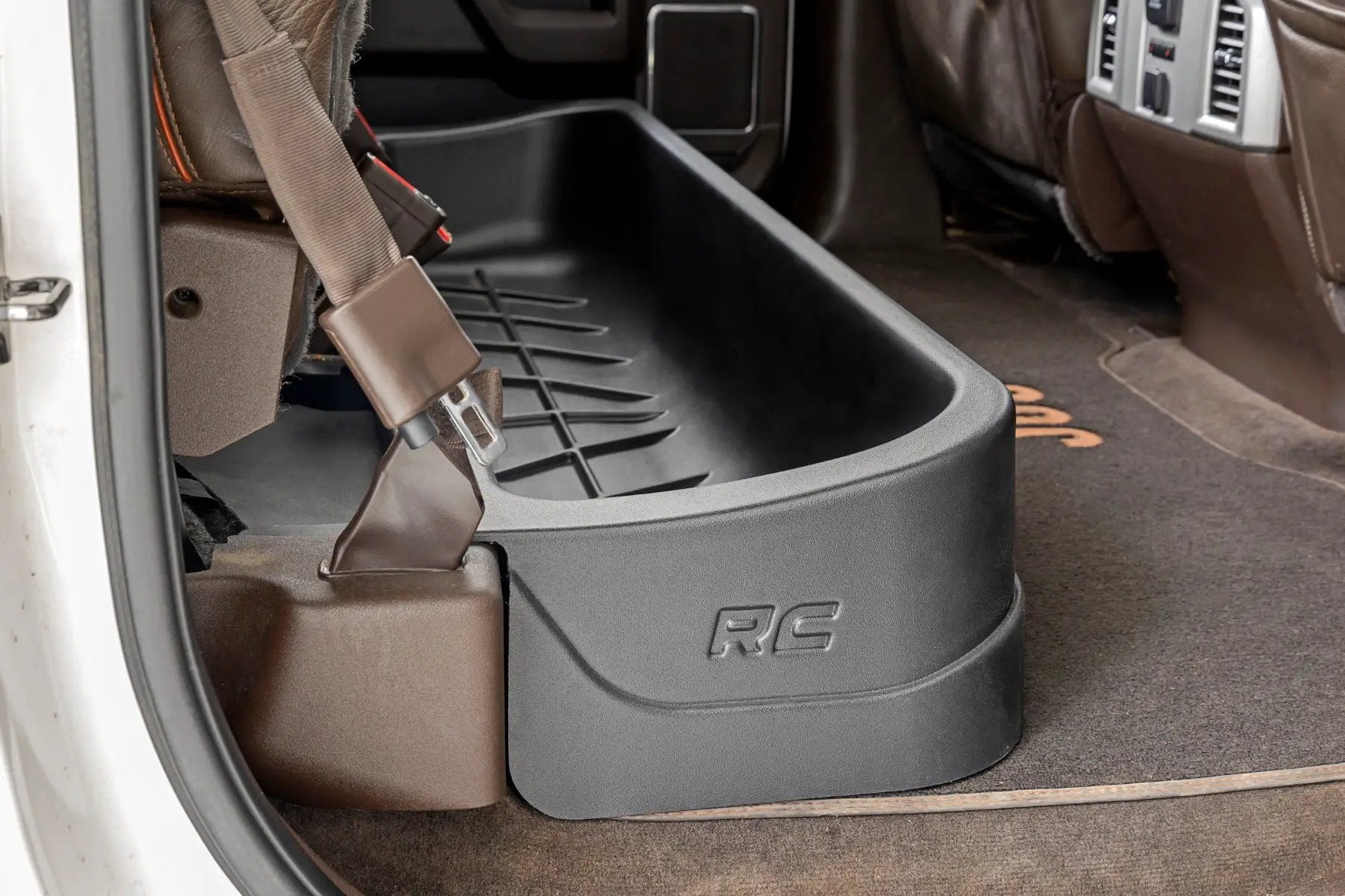 Under Seat Storage | Crew Cab | Ford F-150/F-250/F-350/Raptor (2015-2026) by Rough Country