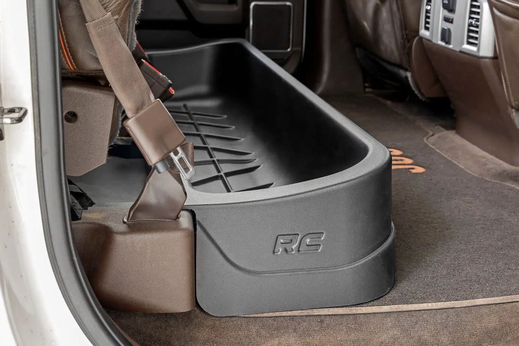 Under Seat Storage | Crew Cab | Ford F-150/F-250/F-350/Raptor (2015-2026) by Rough Country