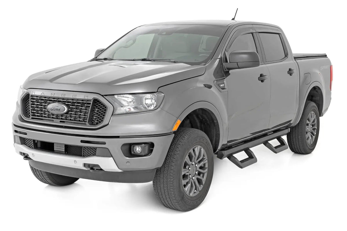 SRX2 Adjustable Aluminum Steps | Ford Ranger 2WD/4WD (2019-2026) by Rough Country