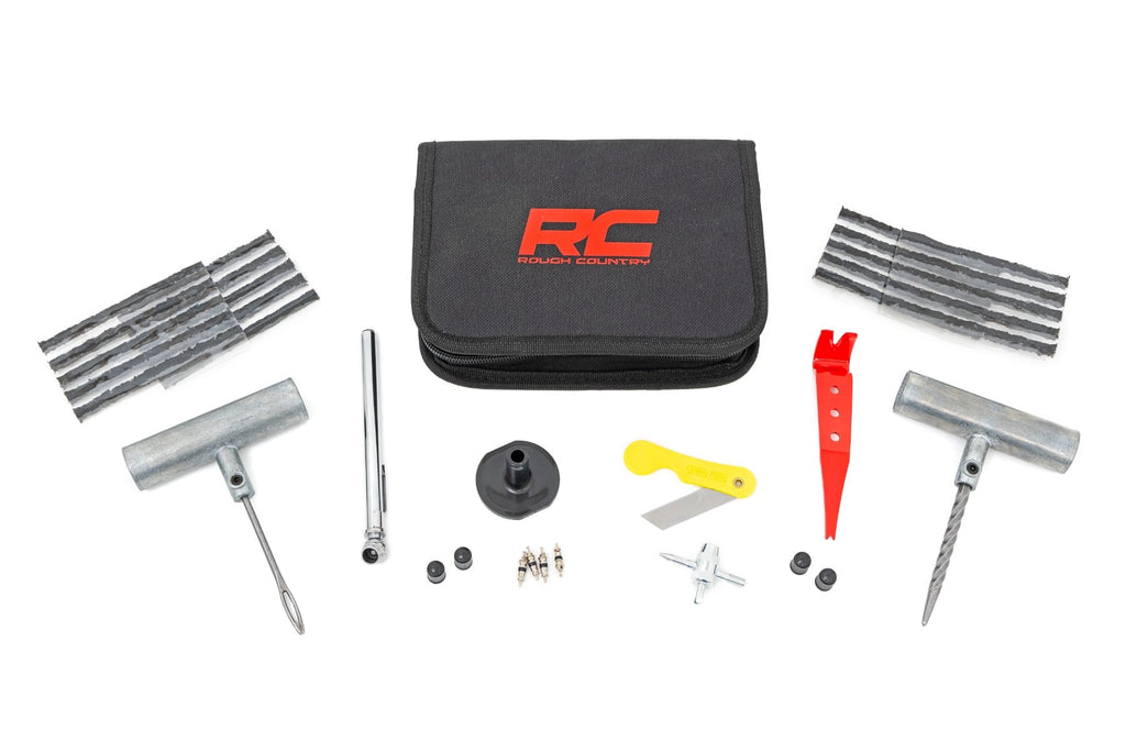 Emergency Tire Repair Kit w/Carrying Case | 39pcs by Rough Country