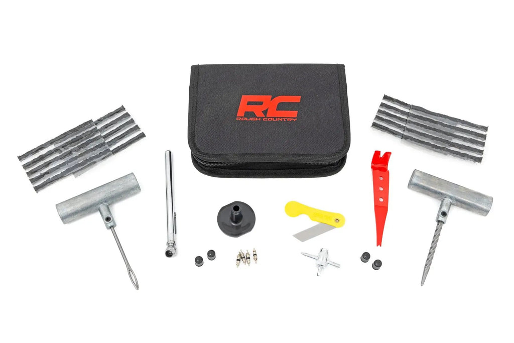 Emergency Tire Repair Kit w/Carrying Case | 39pcs by Rough Country