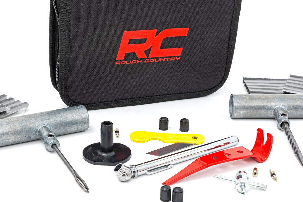 Emergency Tire Repair Kit w/Carrying Case | 39pcs by Rough Country