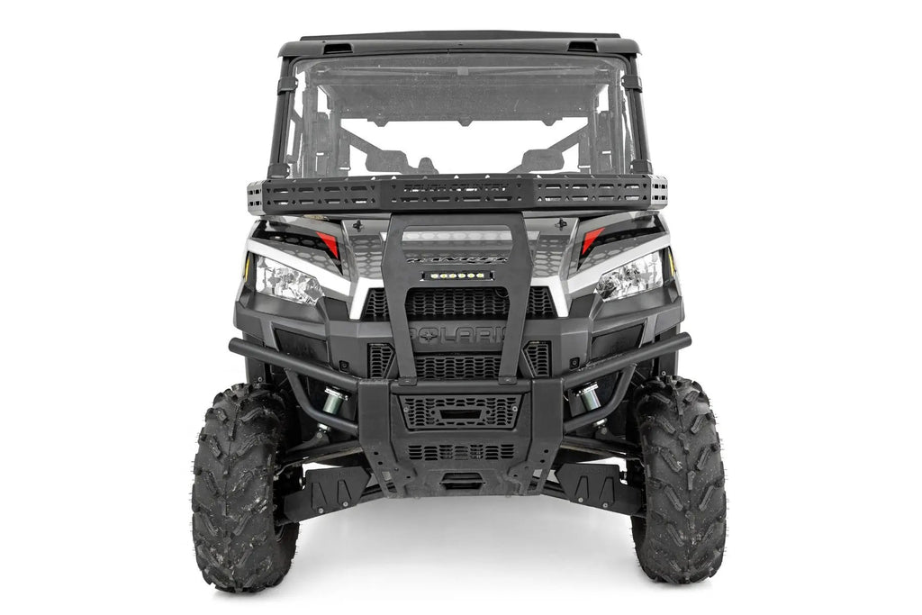 Front Cargo Rack | 6" Black Slimline | Polaris Ranger XP 900/Ranger XP 1000 by Rough Country