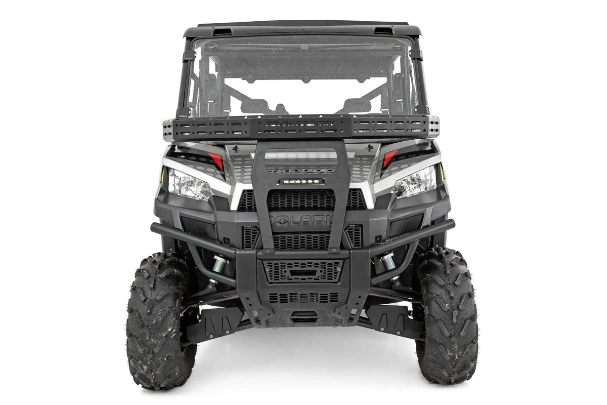 Front Cargo Rack | 6" Black Slimline | Polaris Ranger XP 900/Ranger XP 1000 by Rough Country