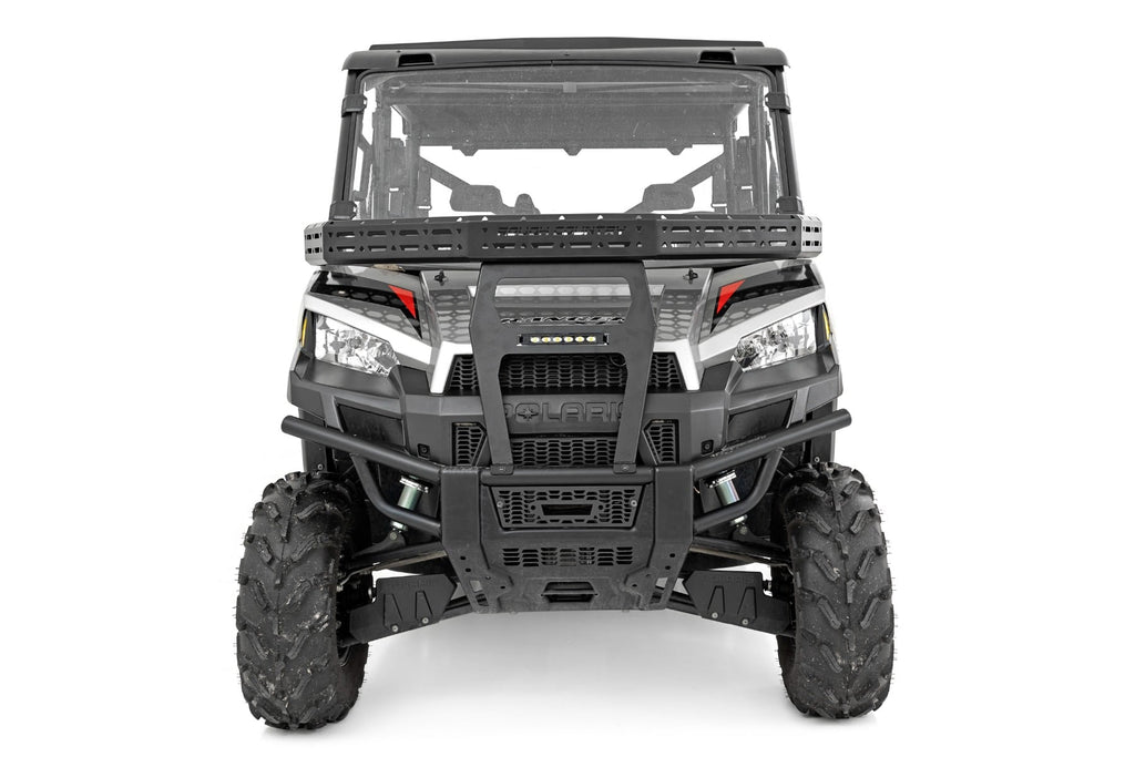Front Cargo Rack | 6" Black Slimline | Polaris Ranger XP 900/Ranger XP 1000 by Rough Country