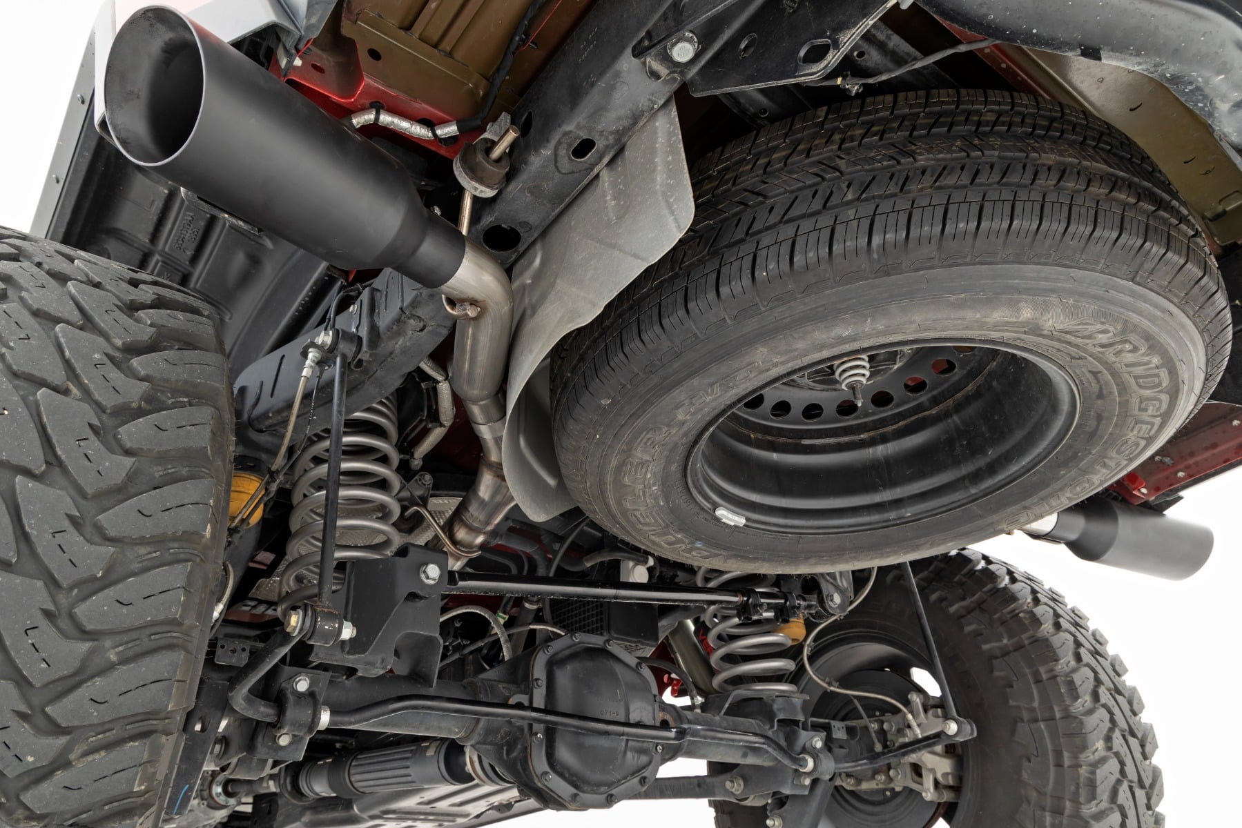 Performance Cat-Back Exhaust | Stainless | 3.6L | Jeep Gladiator JT (20-26) by Rough Country