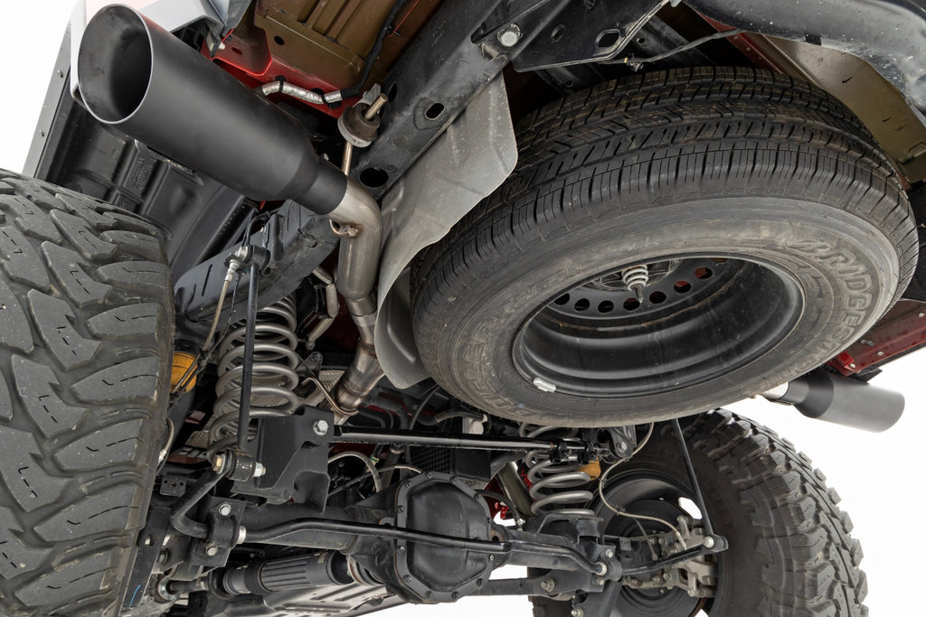 Performance Cat-Back Exhaust | Stainless | 3.6L | Jeep Gladiator JT (20-26) by Rough Country