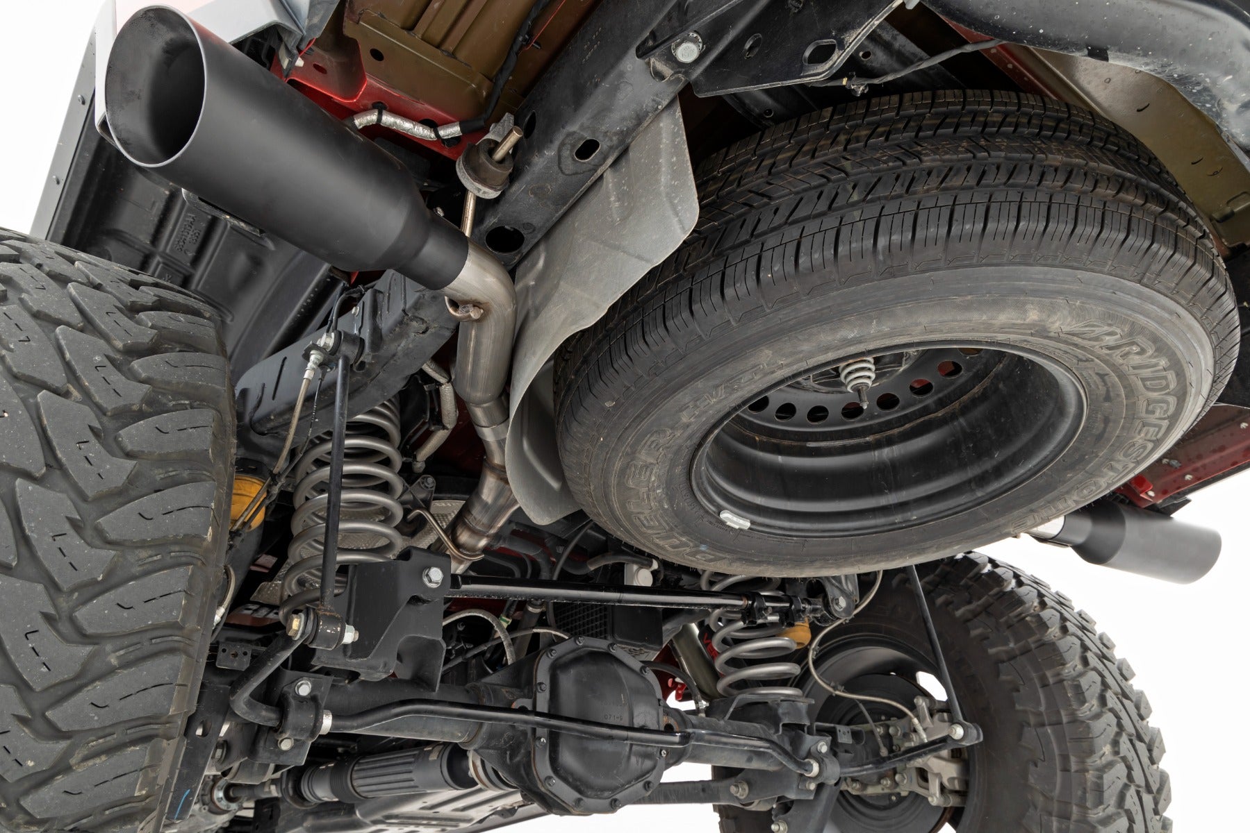 Performance Cat-Back Exhaust | Stainless | 3.6L | Jeep Gladiator JT (20-26) by Rough Country