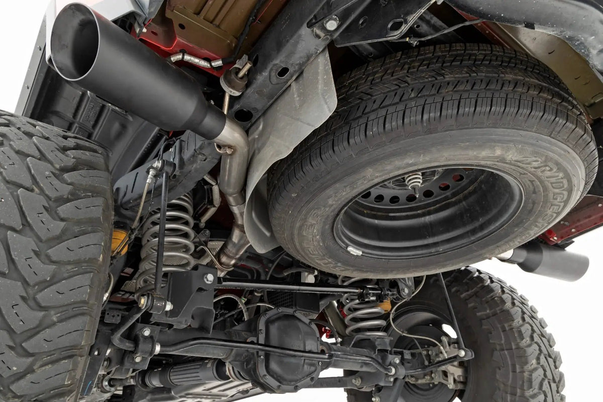 Performance Cat-Back Exhaust | Stainless | 3.6L | Jeep Gladiator JT (20-26) by Rough Country