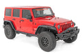 High Clearance LED Flat Fender Flare Kit | UV Treated | Jeep Wrangler JK (07-18) by Rough Country