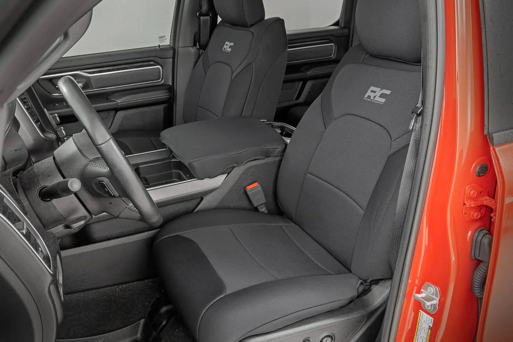 Seat Covers |Bucket Seats | FR | Ram 1500 2WD/4WD (2019-2026) by Rough Country