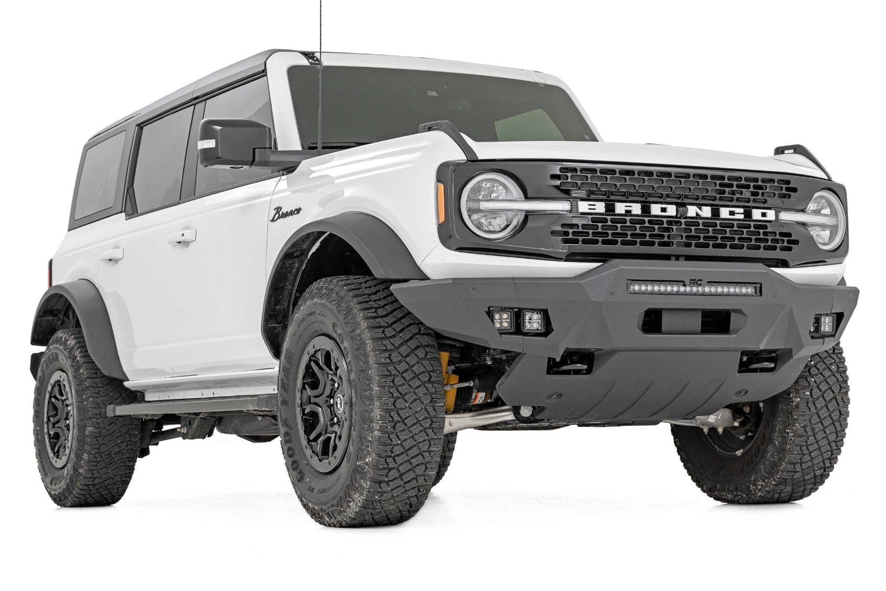 Front Bumper | Modular | Full Wings | Flood | Fog | Ford Bronco 4WD (21-26) by Rough Country