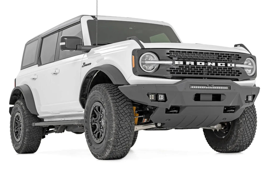 Front Bumper | Modular | Full Wings | Flood | Fog | Ford Bronco 4WD (21-26) by Rough Country