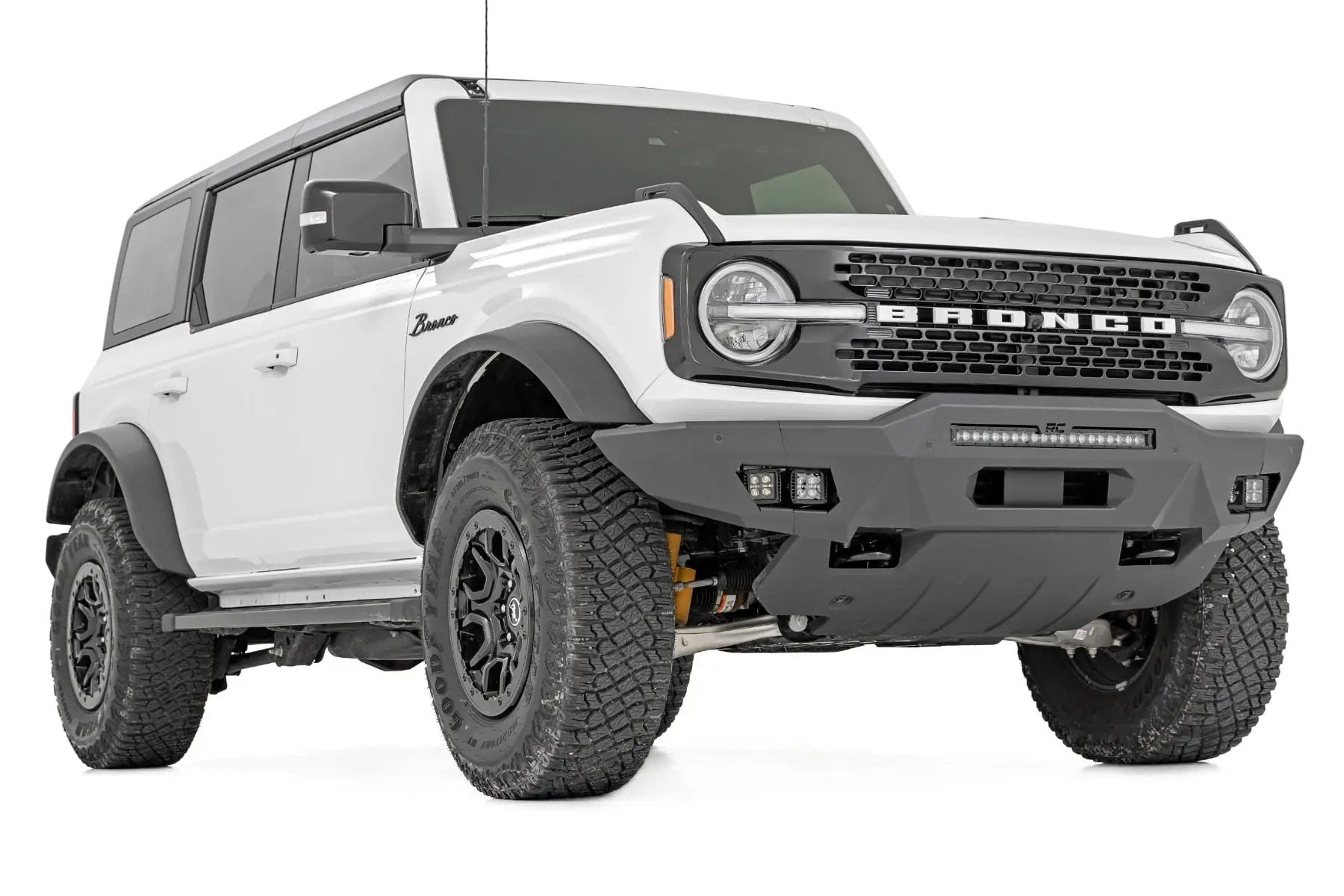 Front Bumper | Modular | Full Wings | Amber DRL | Ford Bronco 4WD (2021-2026) by Rough Country