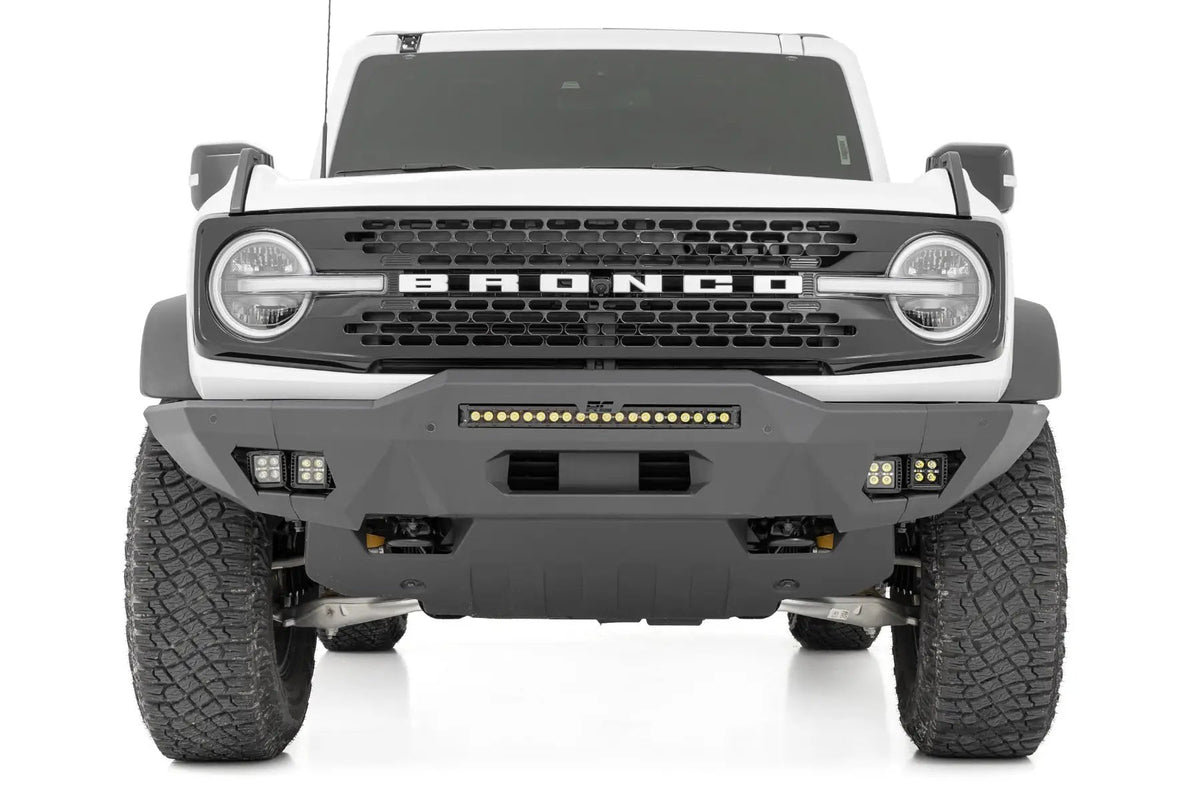 Front Bumper | Modular | Full Wings | DRL | Ford Bronco 4WD (2021-2026) by Rough Country