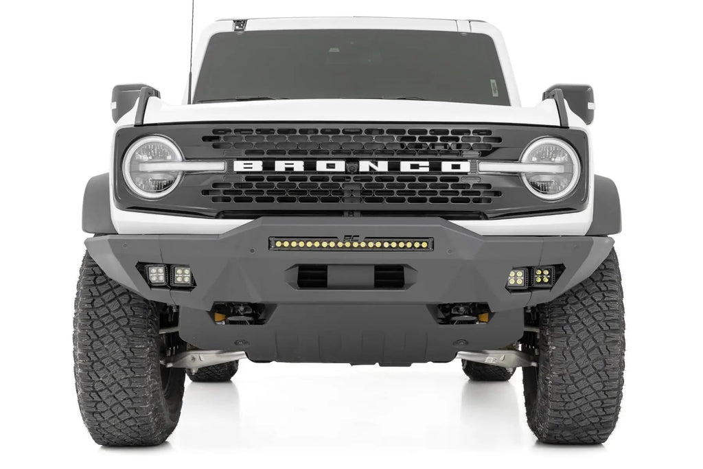 Front Bumper | Modular | Full Wings | DRL | Ford Bronco 4WD (2021-2026) by Rough Country
