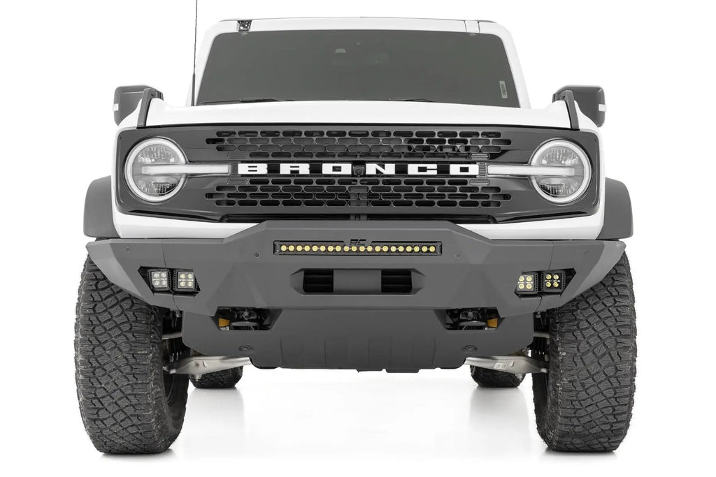 Front Bumper | Modular | Full Wings | DRL | Ford Bronco 4WD (2021-2026) by Rough Country