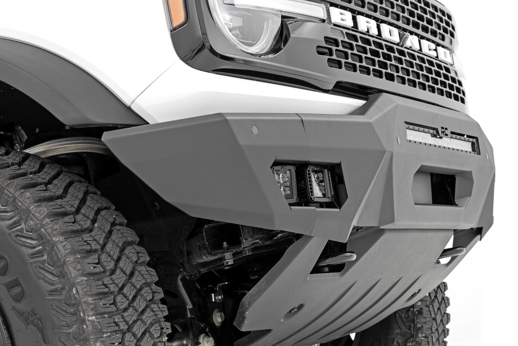 Front Bumper | Modular | Full Wings | Ford Bronco 4WD (2021-2026) by Rough Country