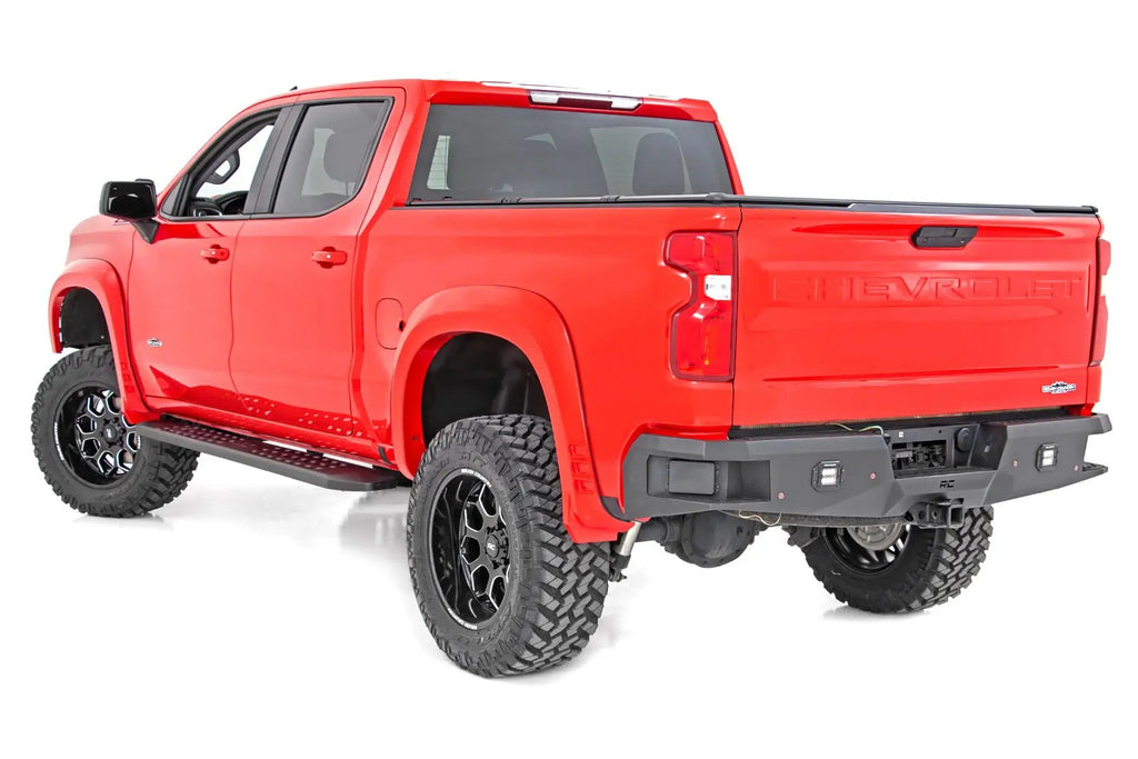 RPT2 Running Boards | Crew Cab | Black | Chevy/GMC 1500/2500HD/3500HD (19-26) by Rough Country