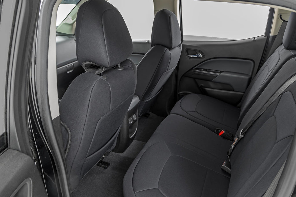Seat Covers | Front Bucket | Rear Bench | Chevy/GMC Canyon/Colorado (15-22) by Rough Country