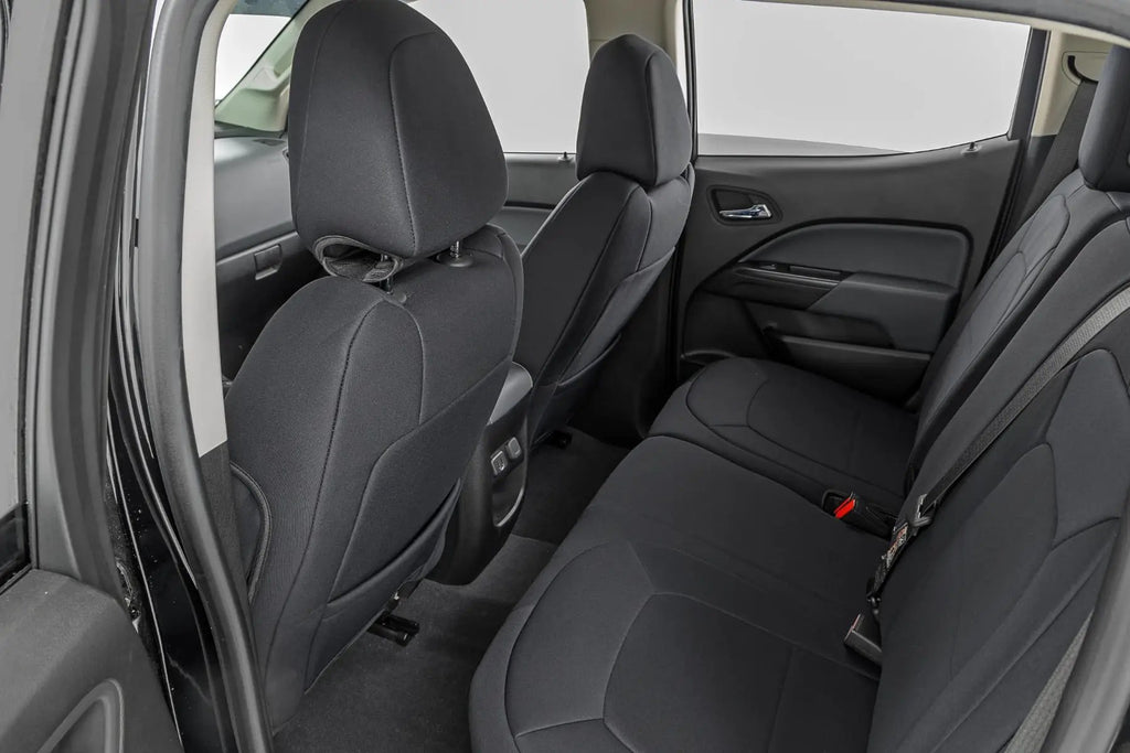 Seat Covers | Front Bucket | Rear Bench | Chevy/GMC Canyon/Colorado (15-22) by Rough Country