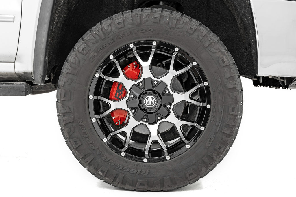 Caliper Covers | Front and Rear | Red | Ford F-150 2WD/4WD (2021-2026) by Rough Country