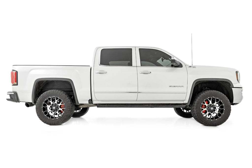 Caliper Covers | Front and Rear | Red | Chevy/GMC 1500 (14-18 & Classic) by Rough Country