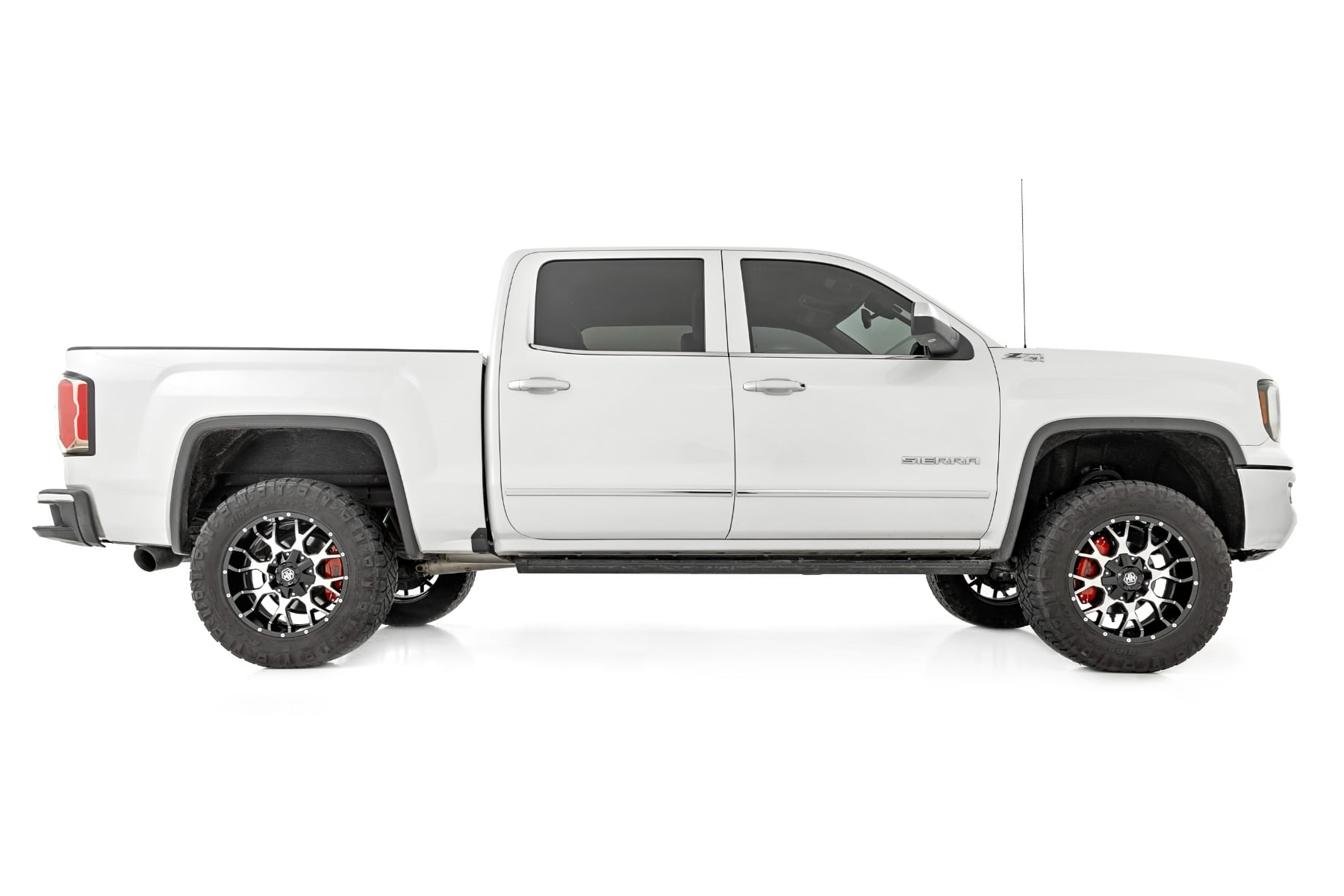 Caliper Covers | Front and Rear | Red | Chevy/GMC 1500 (14-18 & Classic) by Rough Country