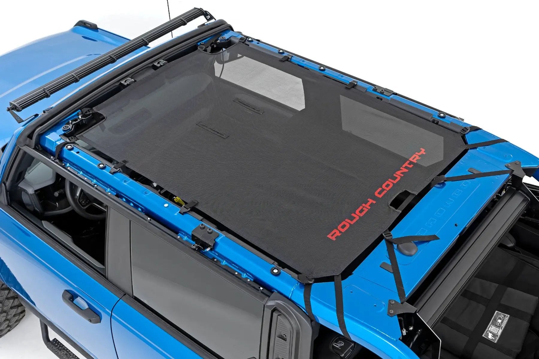 Mesh Bikini Top Plus | Black | Ford Bronco 4WD (2021-2026)