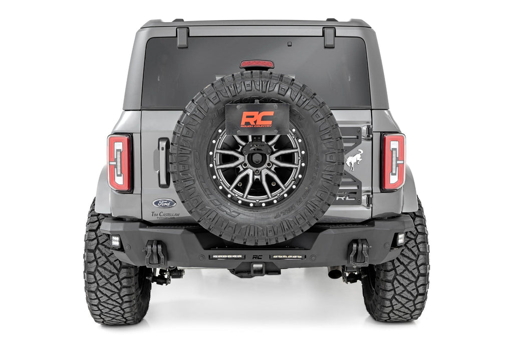 Rear Bumper | Black Series LED | Flood | Ford Bronco 4WD (2021-2026) by Rough Country