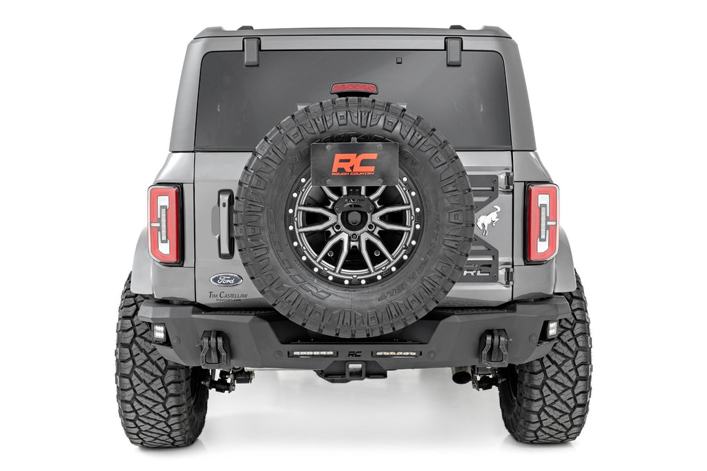 Rear Bumper | Black Series LED | Spot | Ford Bronco 4WD (2021-2026) by Rough Country