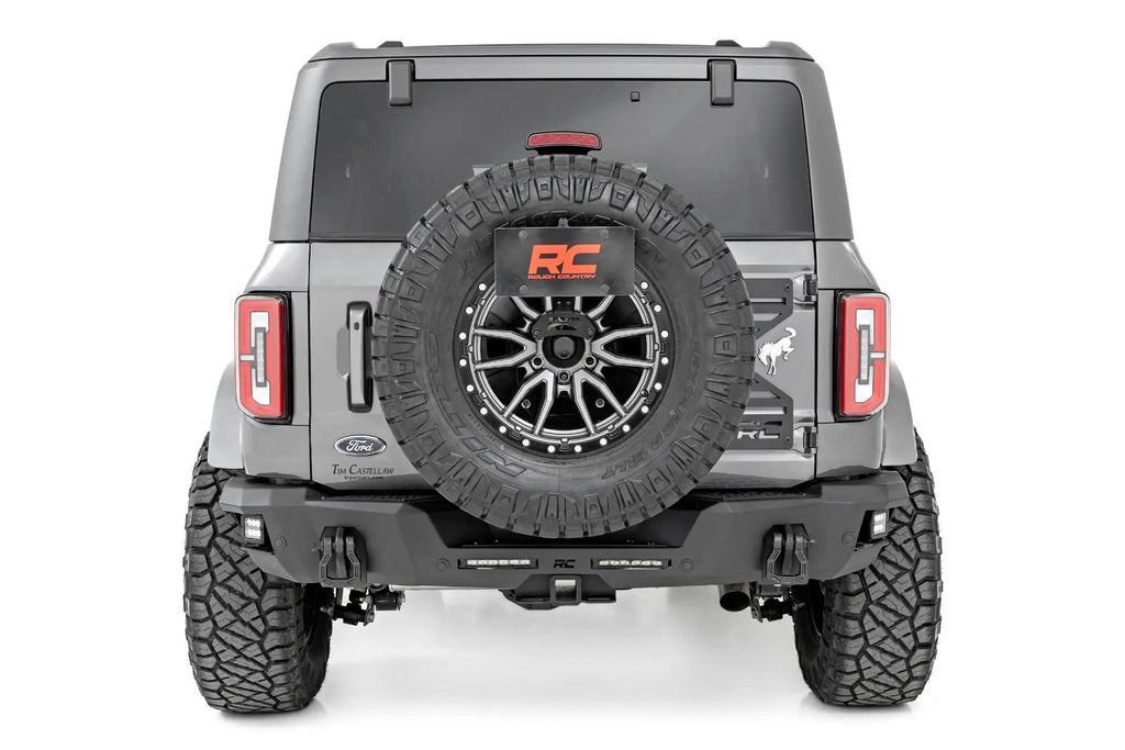 Rear Bumper | Black Series LED | Spot | Ford Bronco 4WD (2021-2026) by Rough Country