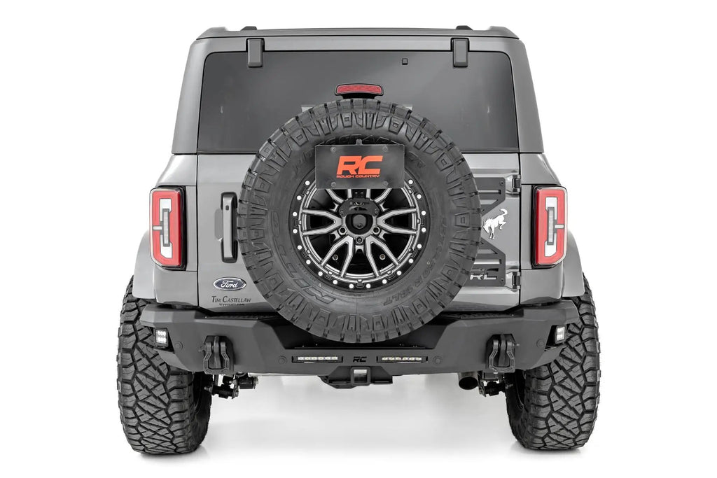 Rear Bumper | Black Series LED | 6" Pair | Slim Line | | Ford Bronco (21-26) by Rough Country
