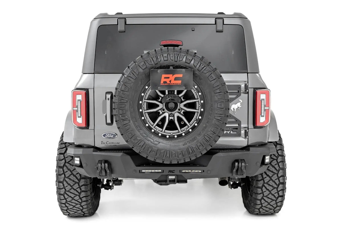 Rear Bumper | Black Series LED | 6" Pair | Slim Line | | Ford Bronco (21-26) by Rough Country