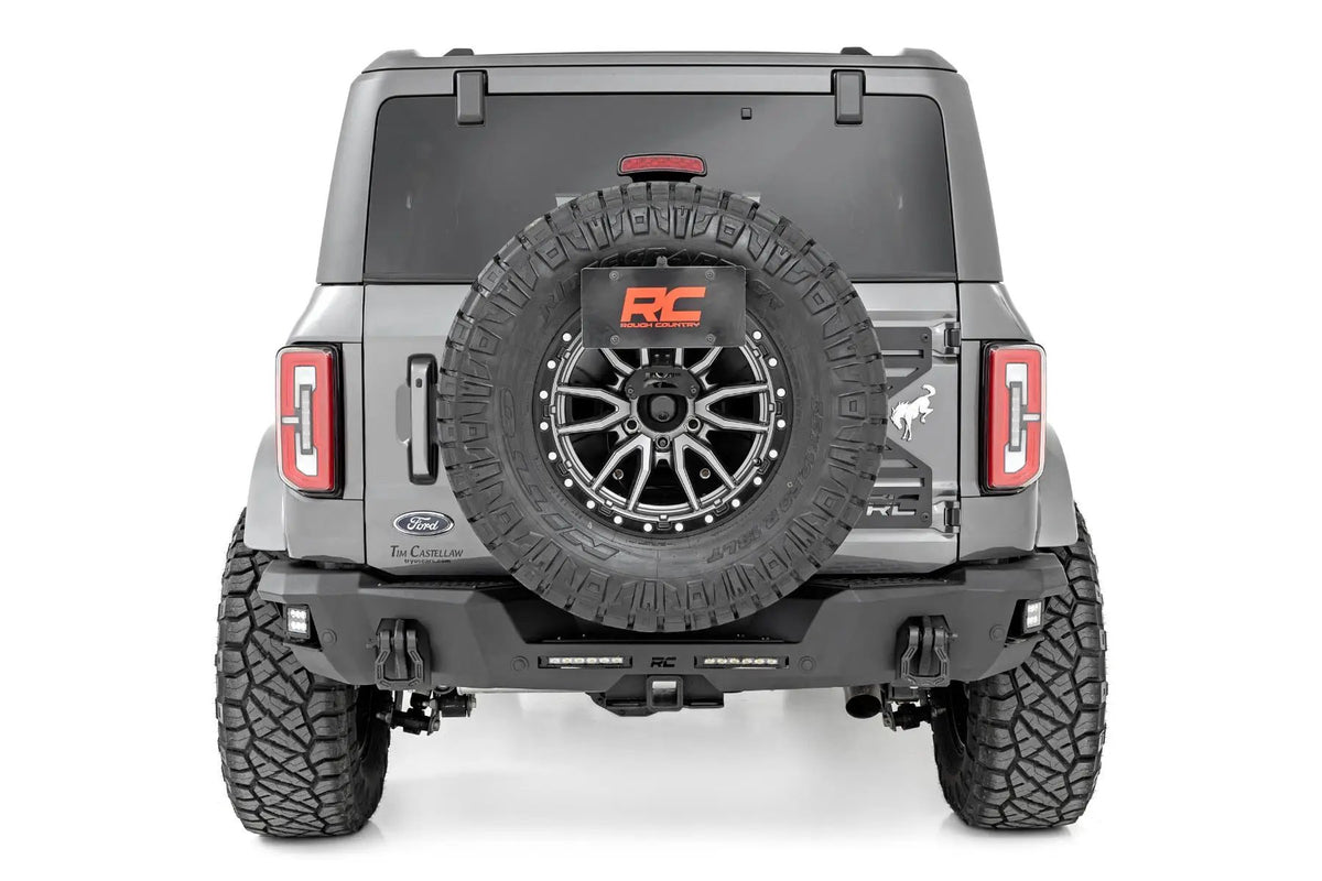 Rear Bumper | Black Series LED | 6" Pair | Slim Line | | Ford Bronco (21-26)
