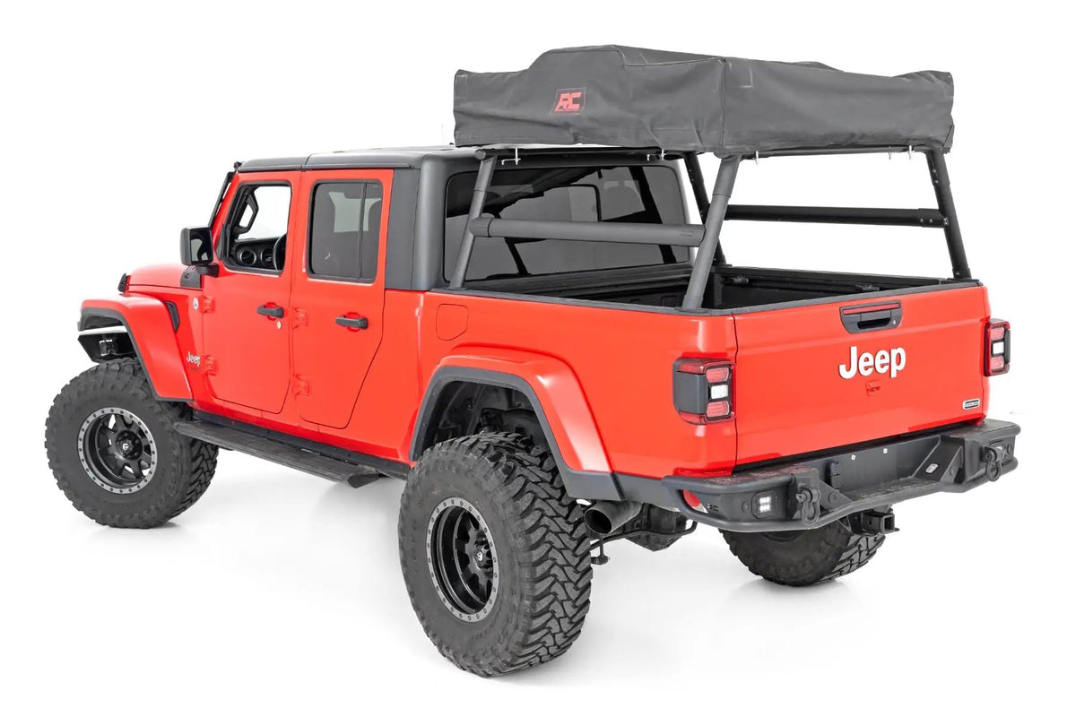 Bed Rack | Aluminum | Jeep Gladiator JT 4WD (2020-2026) by Rough Country