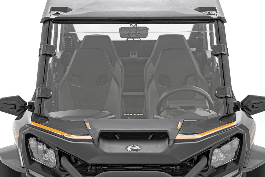 Full Windshield | Scratch Resistant | Can-Am Commander 1000R by Rough Country