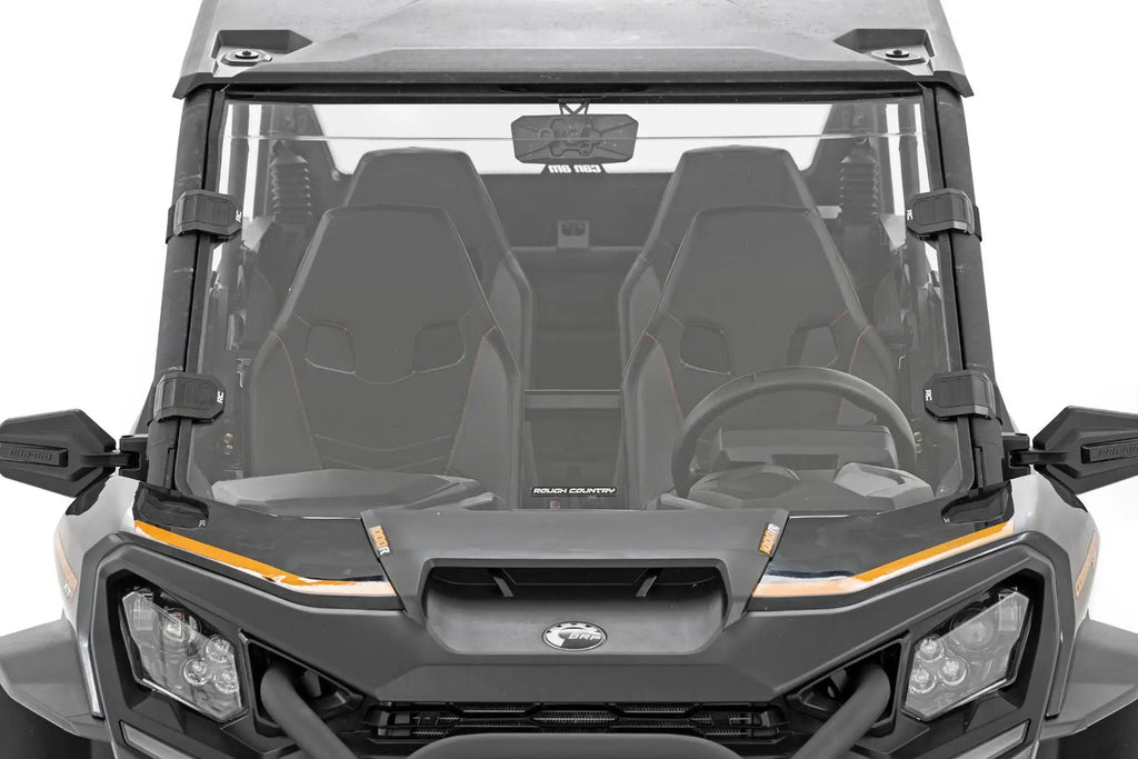 Full Windshield | Scratch Resistant | Can-Am Commander 1000R by Rough Country